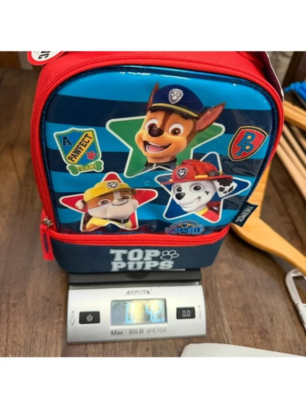 Paw patrol thermos lunch box